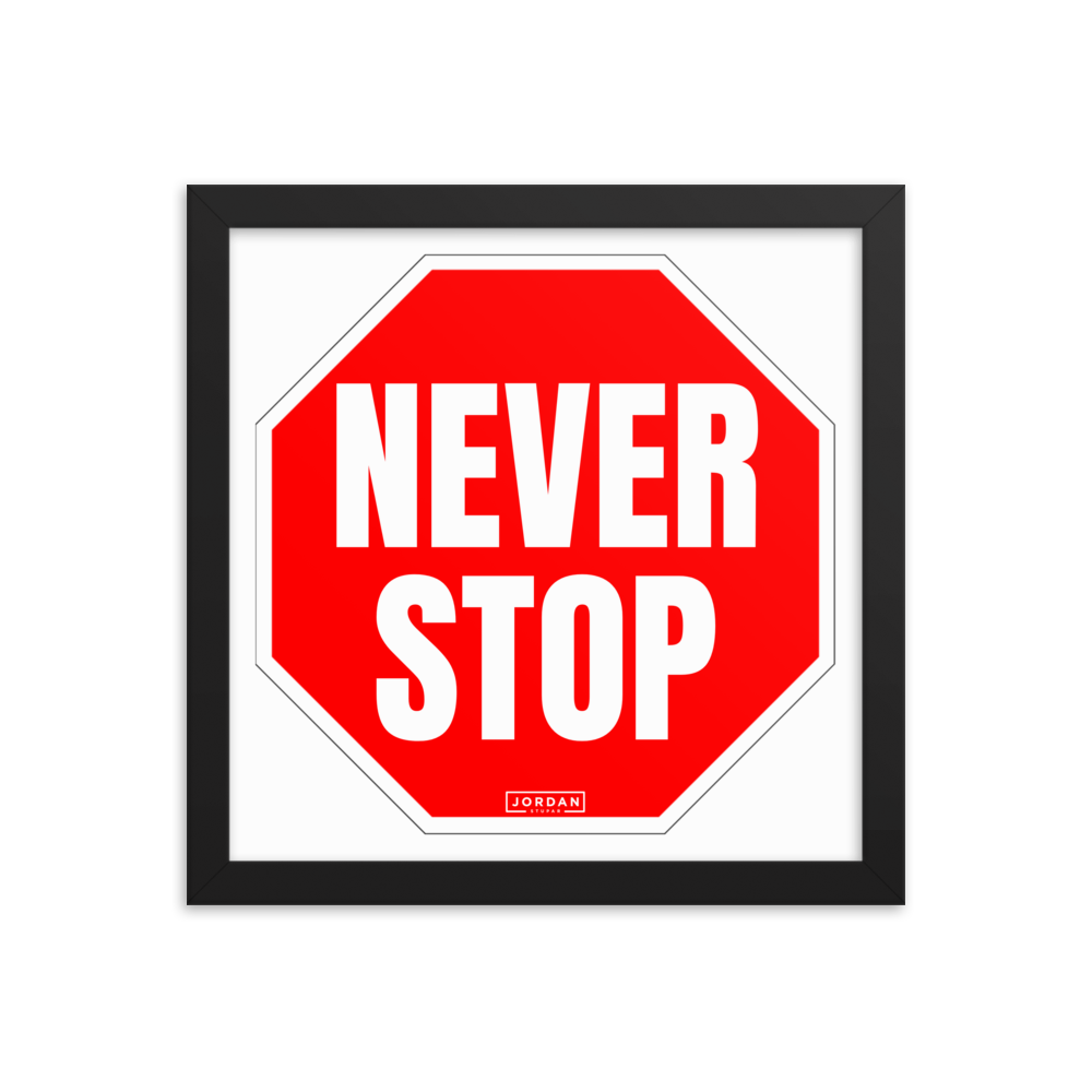 Never Stop