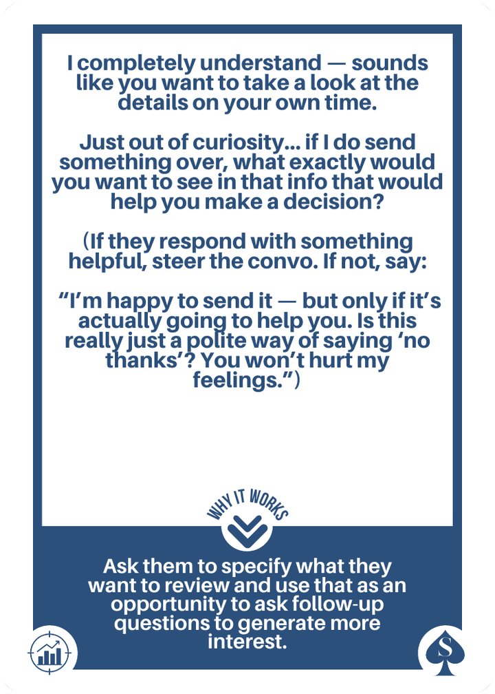 Response card