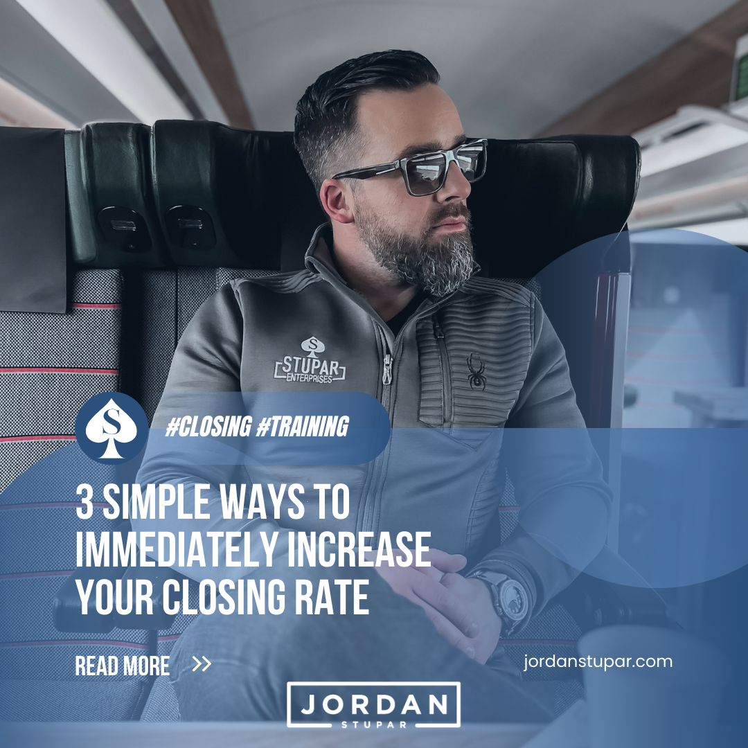 3 Ways to Increase Your Sales Team’s Closing Rate – Stupar Enterprises