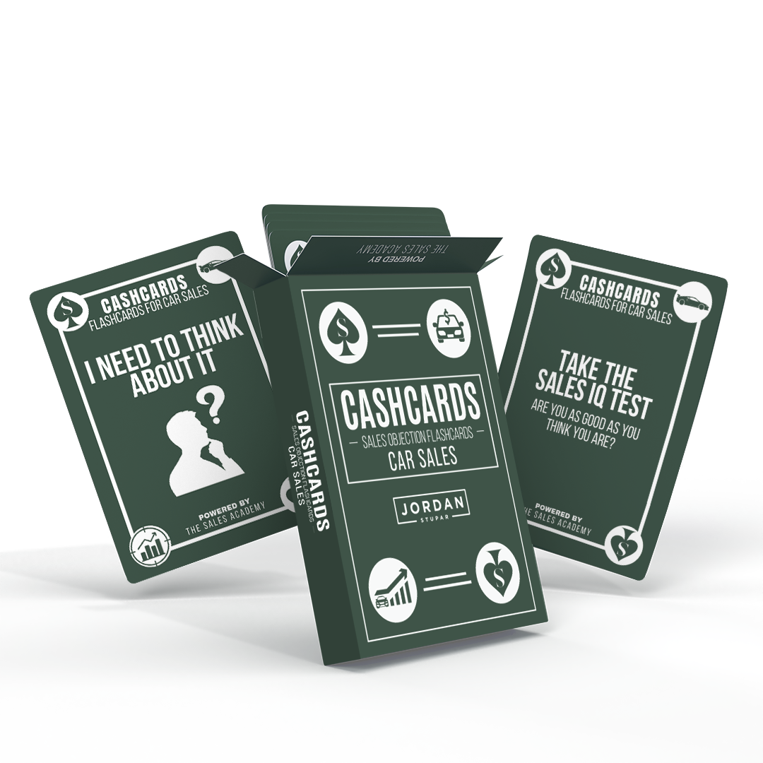 Cashcards: Flashcards for Car Sales (PRE-ORDER)