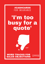 Cashcards: Flashcards for Insurance Objections