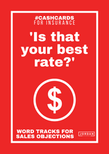 Cashcards: Flashcards for Insurance Objections