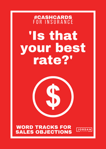 Cashcards: Flashcards for Insurance Objections