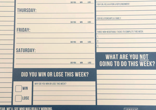 Stupar's GOALS Planner