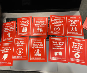 Cashcards: Flashcards for Insurance Objections